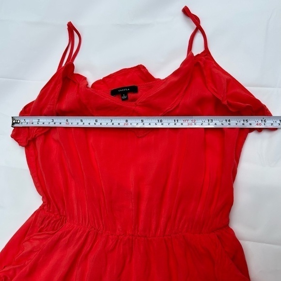 ARITZIA Talula orange red light dress Size S - Picture 2 of 8
